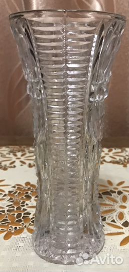 Хрустальная ваза