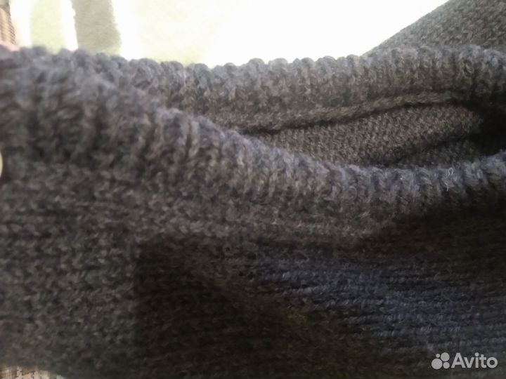 Капор женский вязаный