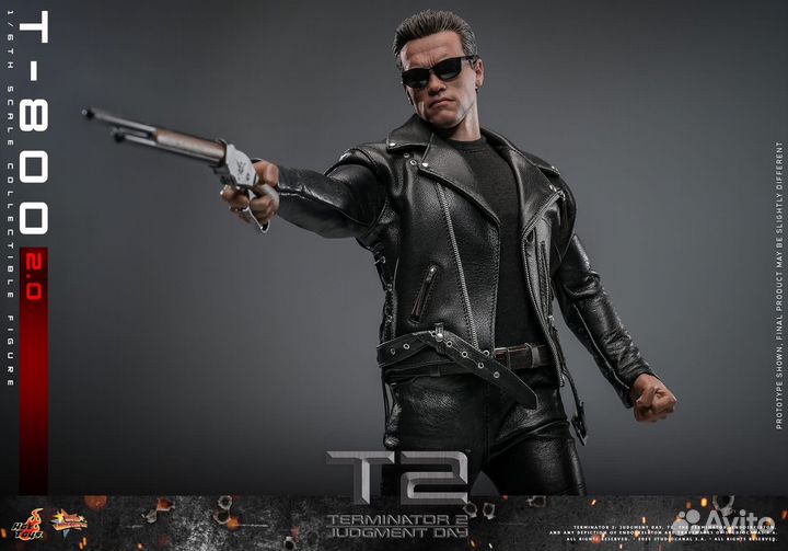 Фигурка Терминатора T-800 от Hot Toys