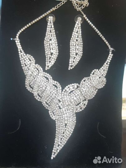 Колье с серёжками(новое)