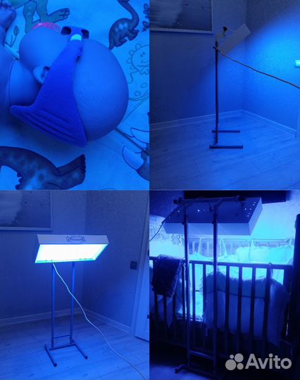 Ультрафиолетовая лампа от желтушки