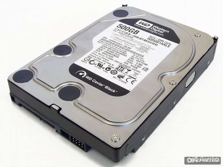 Жд Western Digital Black WD5001aals 500GB 7200 RPM