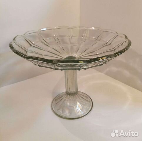 Ваза на ножке винтаж СССР