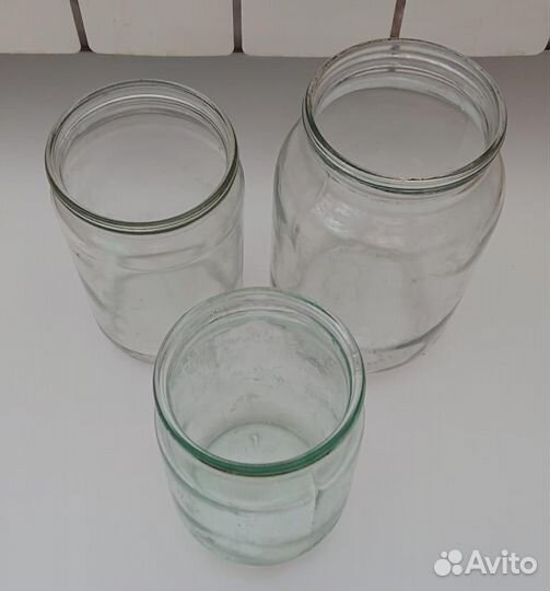 Банки Стеклянные Чистые Банка Стекло