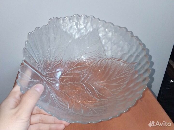 Ваза для фруктов стекло