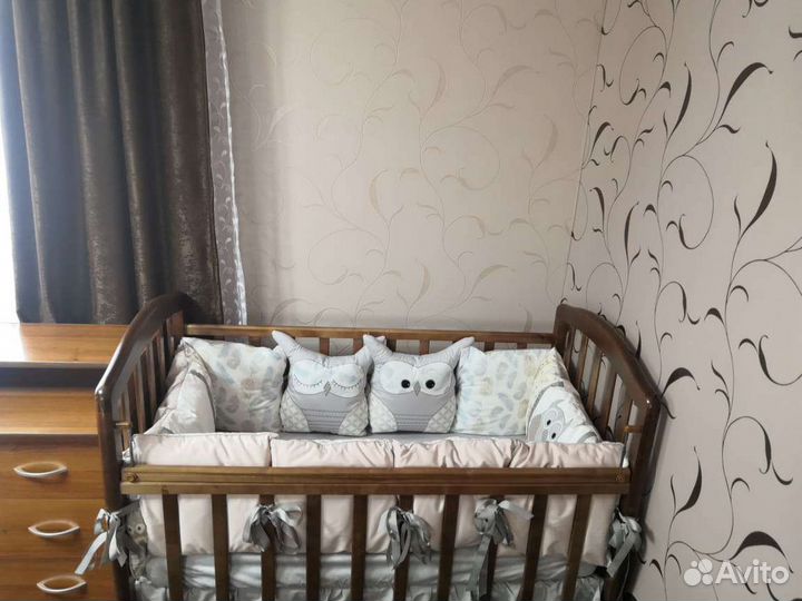 Бортики в детскую кроватку