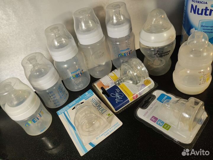 Avent,Chicco,MAM бутылочки,соски,поильник