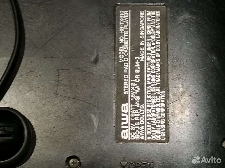 Кассетный радиоплеер Aiwa TX 610 stereo radio