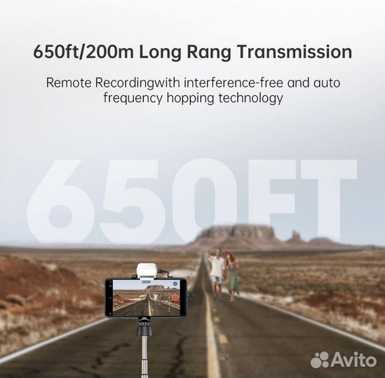 Беспроводной петличный микрофон