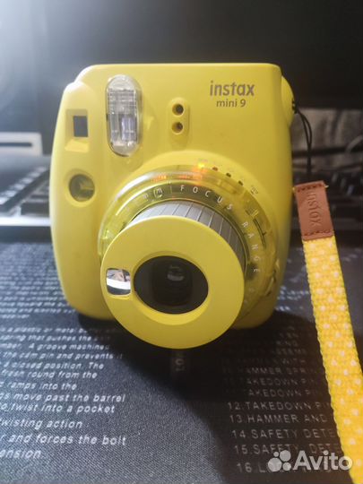Плёночный фотоаппарат fujifilm instax mini 9