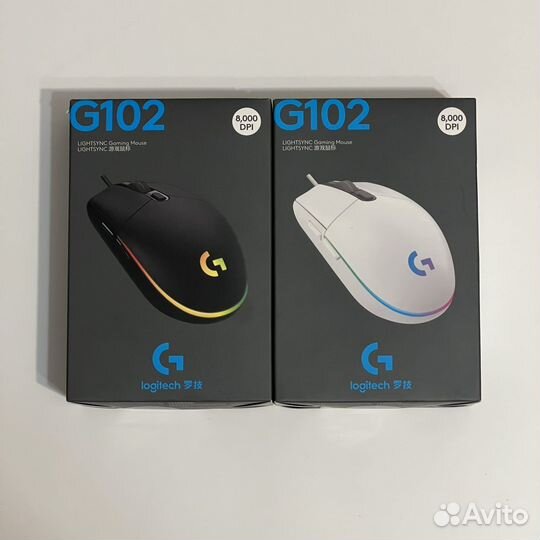 Новая Logitech G102 lightsync