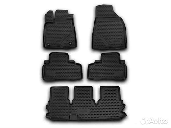 Автомобильные коврики Toyota Highlander (2013-20г)