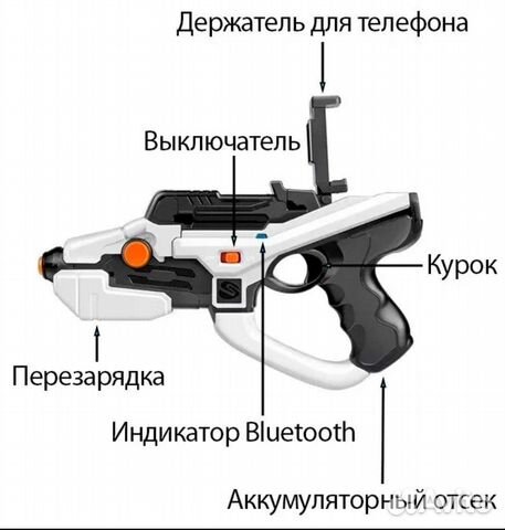 Пистолет виртуальной реальности(приставка для тел)