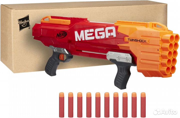 Nerf mega twinshock