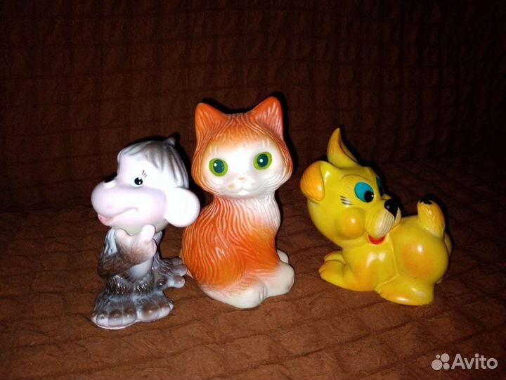 Резиновые игрушки СССР