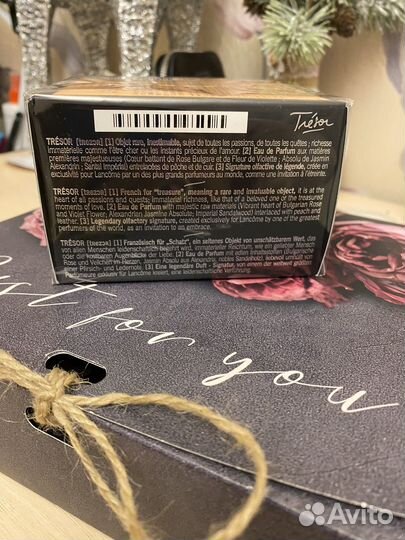 Парфюмерная вода Lancome Tresor