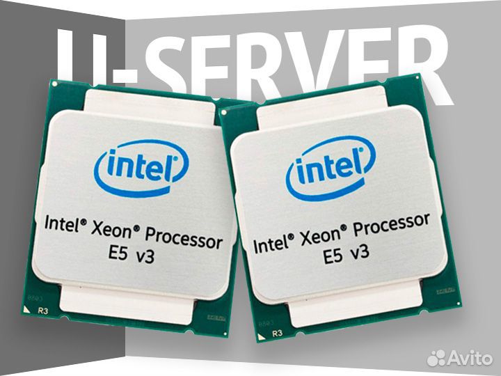 2х E5-2698v3 16C 2.3GHz DDR4-2133, Intel Xeon проц