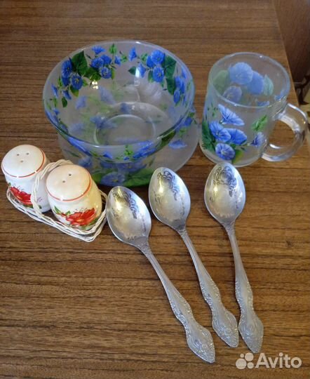 Набор столовой посуды новый