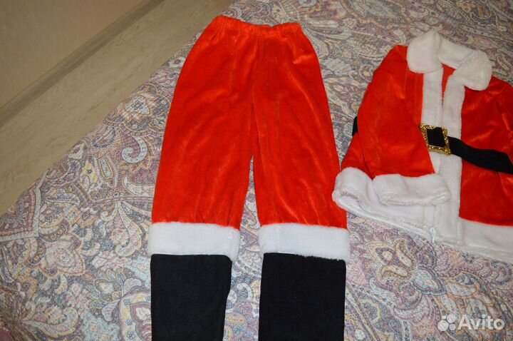 Костюм Санта-клаус на мальчика размер 122