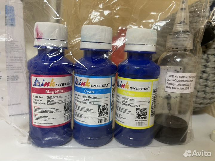 Краска для принтера hp