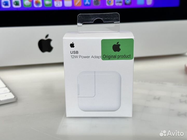 Адаптер питания apple usb 12W для iPad / iPhone