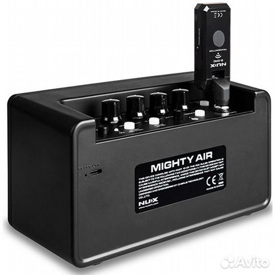 Гитарный комбоусилитель портативный, 10Вт