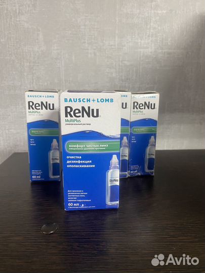 Раствор для линз renu 60мл