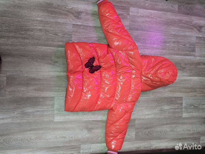 Куртка зимняя для девочки 122 128
