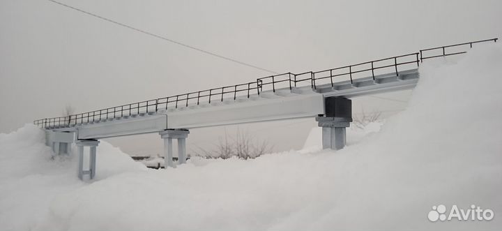 Железная дорога 1/87 H0 Мост