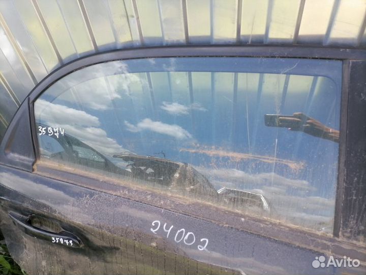 Стекло двери заднее правое Chery Bonus