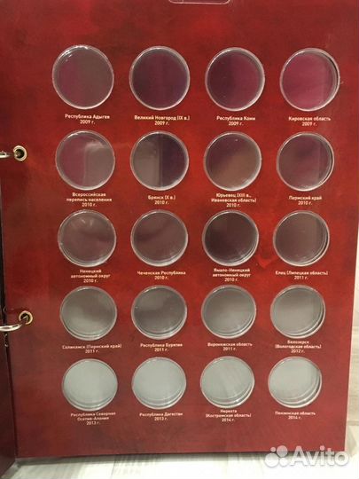 Альбом для монет биметалл