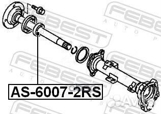 Подшипник универсальный AS-6007-2RS Febest