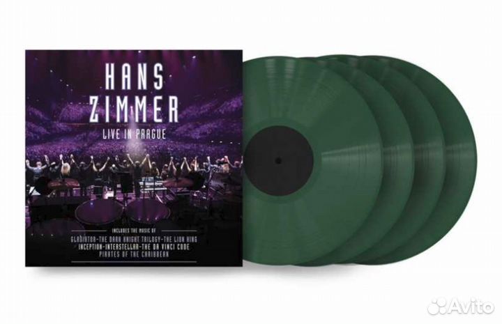 Винил Hans Zimmer – Live In Prague (4xLP, Green)