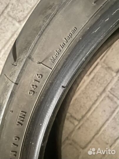 Мото резина bridgestone 180/55/17 и 120/70/17