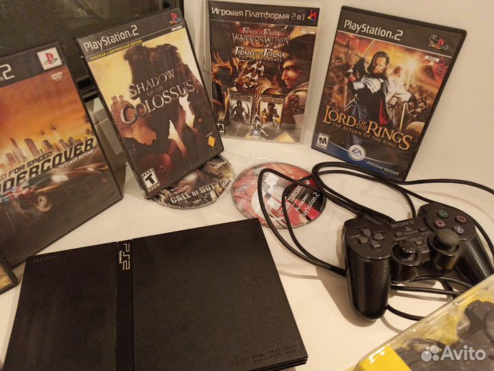 Sony PS2 (Прошита) + куча дисков