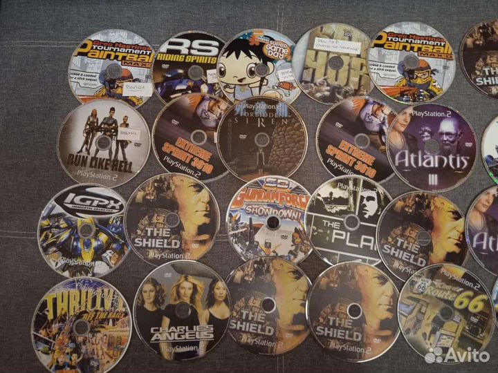 Диски на ps2