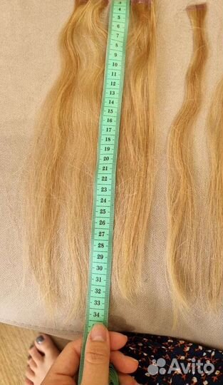 Волосы для наращивания бу 35см