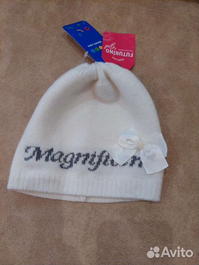 Шапка для девочки новая