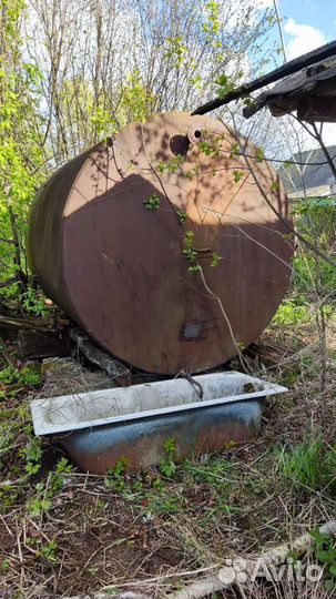 Бак для воды металлический