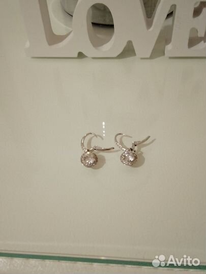 Swarovski серьги