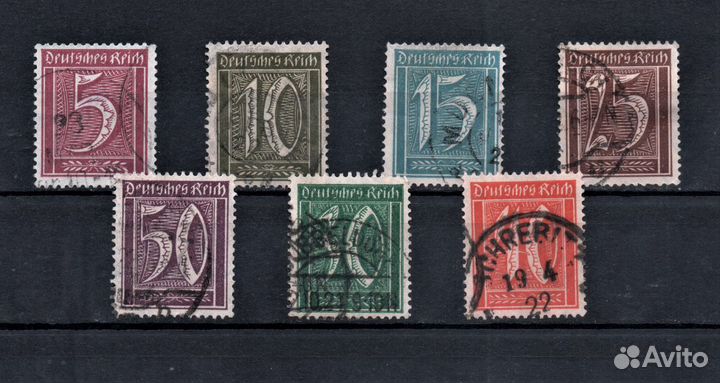 Марки Германия Веймарская республика