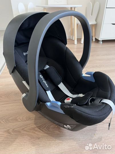 Автолюлька cybex aton puri black