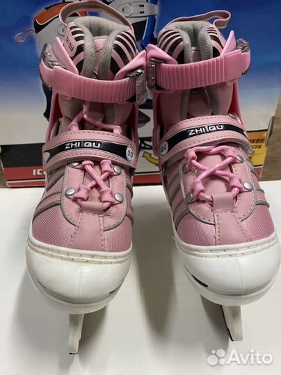 Коньки 30-33р, 2 цвета.мальчик и девочка