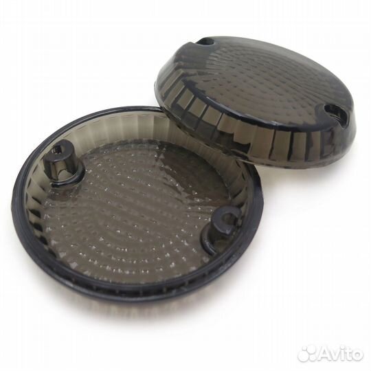 Стекло поворотника Yamaha Kawasaki (Черный )