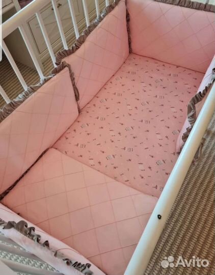 Бортики в детскую кроватку