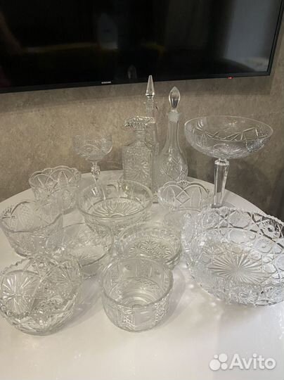 Хрусталь в ассортименте