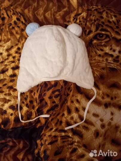 Шапка утеплённая для малыша