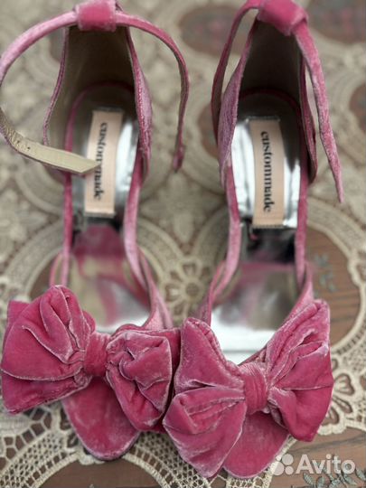 Бархатные туфли