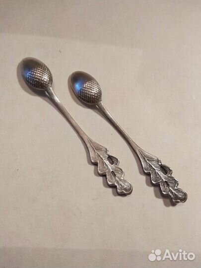 Ложечка для соли. Серебро