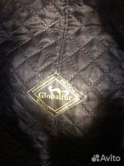 Норковая шапка мужская